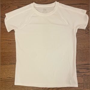 Athletes Girl white breathable top